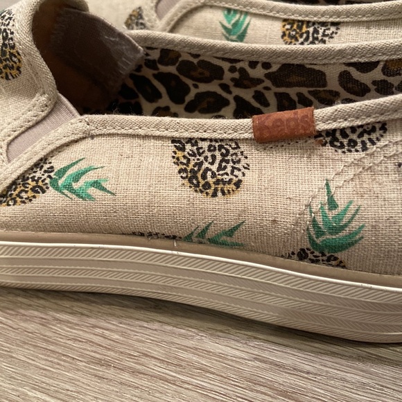 Keds Pineapple Triple Decker Canvas Platform Sneaker - Picture 4 of 5